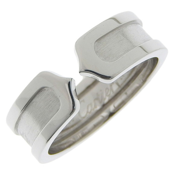 CARTIER Jewelry - CARTIER Cartier C2 B4040500 K18 white gold No. 15 unisex ring